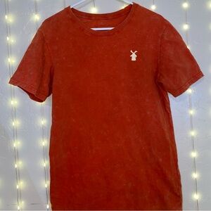 Red Dutch Bros T-Shirt with Logo